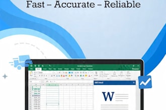 do fast and accurate data entry in ms word and excel