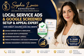 do local service ads setup and lsa google guaranteed screened specialist