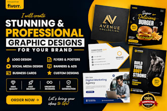 create modern and creative graphic designs