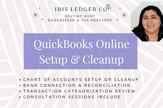 set up or clean up your quickbooks online for small business