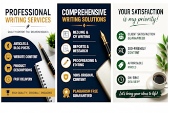 deliver high quality original  researched writing services