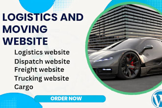 logistic website, cargo website, trucking , dispatch, transport website