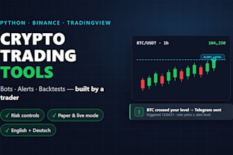 build a crypto trading bot or backtest