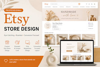 setup etsy shop, digital products, print on demand and etsy SEO