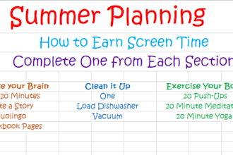 create custom household planners and organization tools