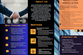 provide legal consulting and contract drafting services