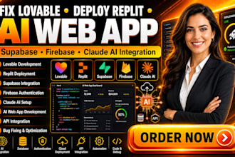fix lovable deploy replit ai webapp lovable supabase claude integration firebase
