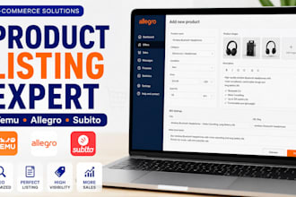 do temu subito allegro product listing upload description image design