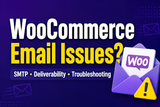diagnose and fix woocommerce email delivery issues