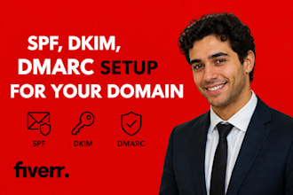 set up spf, dkim, dmarc for your domain