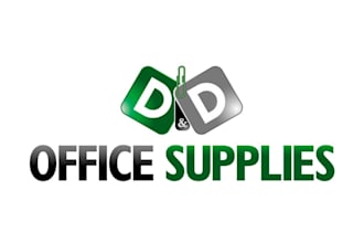 create a custom logo for office supply stores