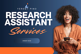 be your research assistant for academic and project research