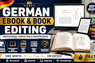 proofread your german ebook and book german book editing and formatting