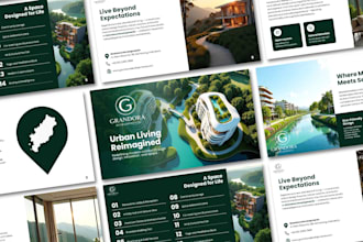 do real estate presentation investor pitch deck brochure sales deck google slide