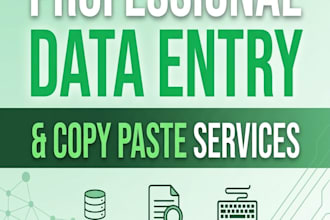web scraping and excel data entry