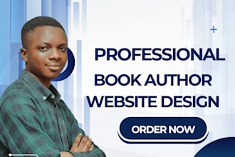 design book author website to sell books, ebook website, ebook landing page
