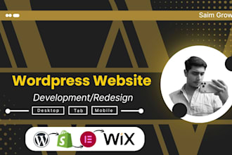 create modern and functional website development