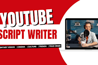 write a research backed youtube video script