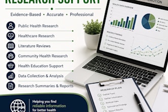 conduct public health and healthcare research