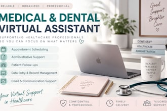 be your medical virtual assistant