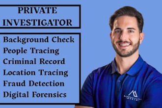do social media investigation, harassment and location trace as osint detective