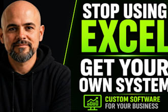 replace excel with a custom business software solution