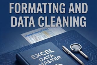 clean excel data, remove duplicates, format for reports