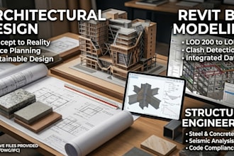 do architectural design structural engineering and revit bim modeling