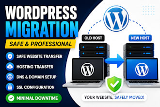migrate wordpress website with minimal downtime