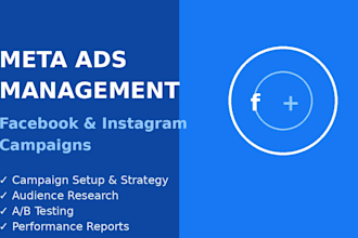 create and manage meta ads campaigns for your business