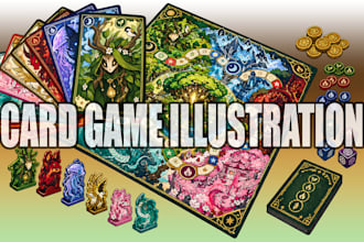 draw card game, card game art, board game, card game design, card game template
