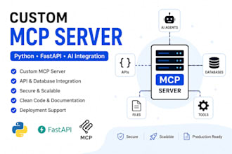 build a custom mcp server in python