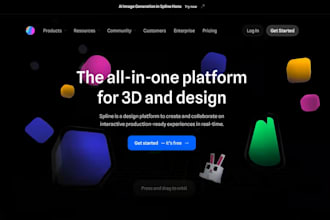 create 3d website, interactive website or webgl website