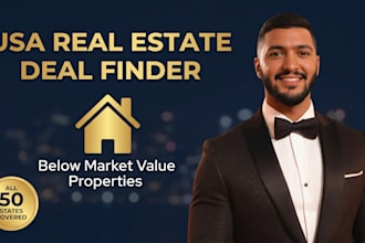 usa real estate deal finder and property research