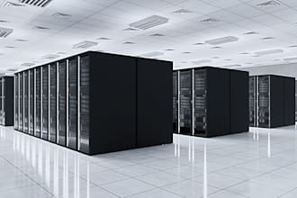 create 3d server room design, noc design, IT room, data center, rack cabinet