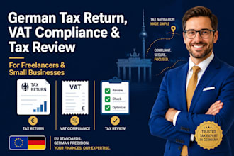 do german tax return, vat compliance review for freelancers and small businesses