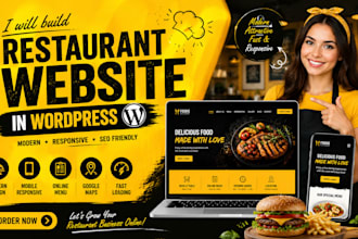 build a restaurant website in wordpress