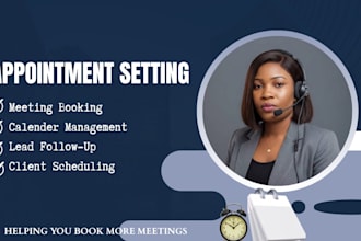 book qualified sales appointments for your business