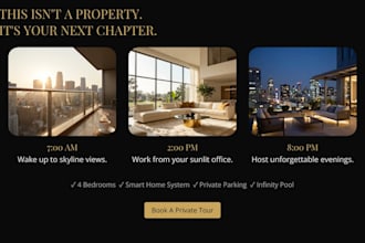 design professional real estate flyers and property brochures in canva