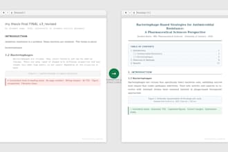 format your scientific manuscript