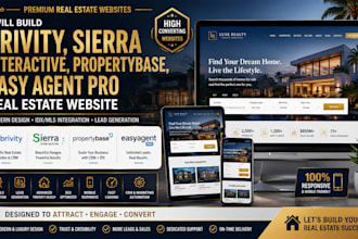 build brivity sierra interactive property base easy agentpro real estate website