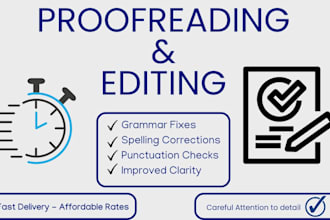 proofread your documents for grammar, spelling, and clarity