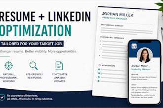optimize your resume and linkedin for your target job