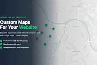 create a custom interactive map for your website