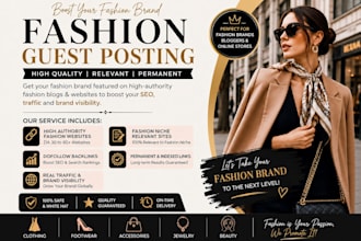 build fashion niche backlinks for better SEO