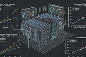 analyze building energy, climate, and engineering simulation data