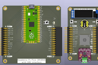 pcb layout design electronics circuit design kicad easyeda schematic pcb design