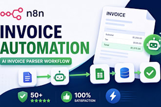 build n8n invoice automation workflow for holded, factorial or quipu