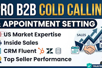 be your professional b2b cold caller and appointment setter
