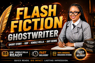 ghostwrite a compelling fiction short story or flash fiction
